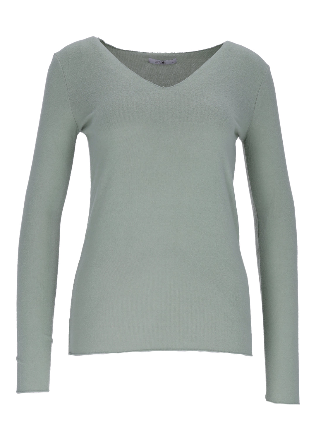 Hailys Langarm Shirt Damen beige