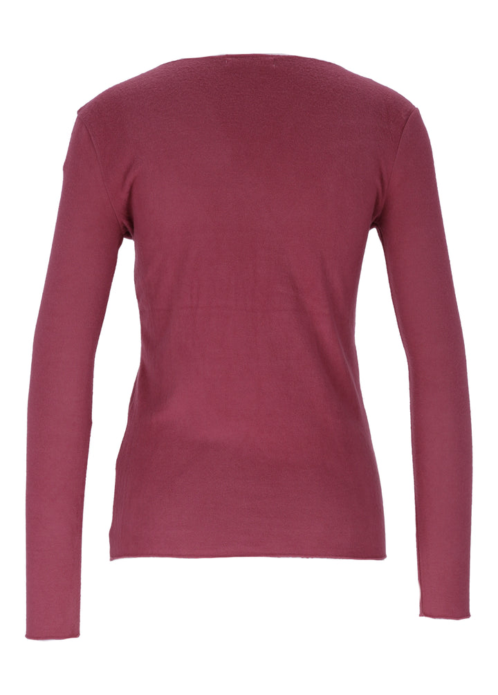 Hailys Langarm Shirt Damen beige