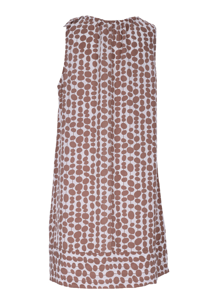 Trägerkleid AOP Punkte