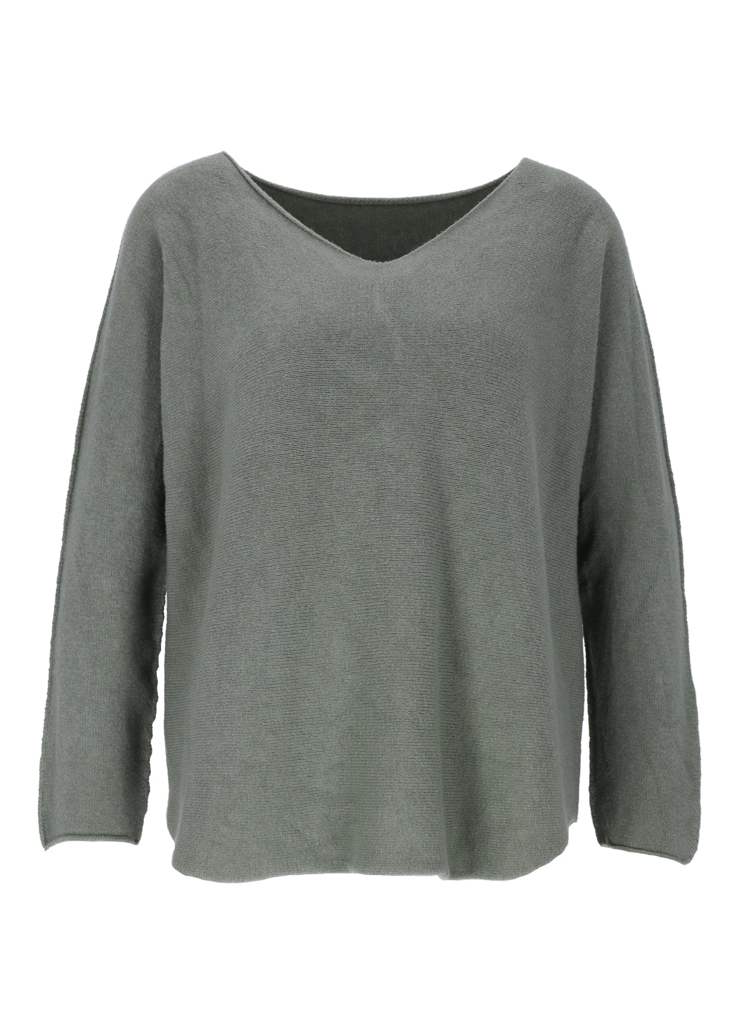 Damen Strickpullover V-Ausschnitt