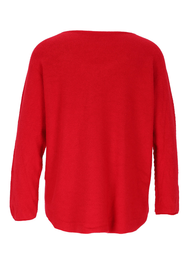 Damen Strickpullover Runhals