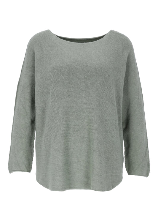 Damen Strickpullover Runhals