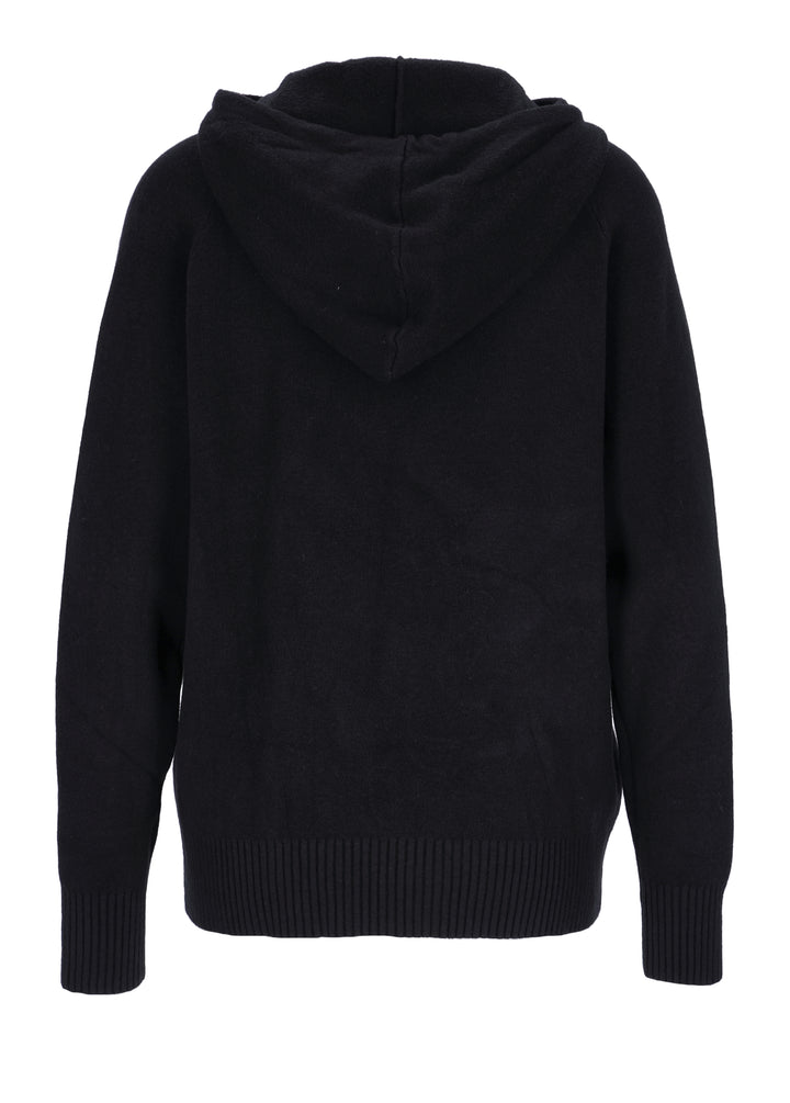 Damen Strickpullover mit Kapuze