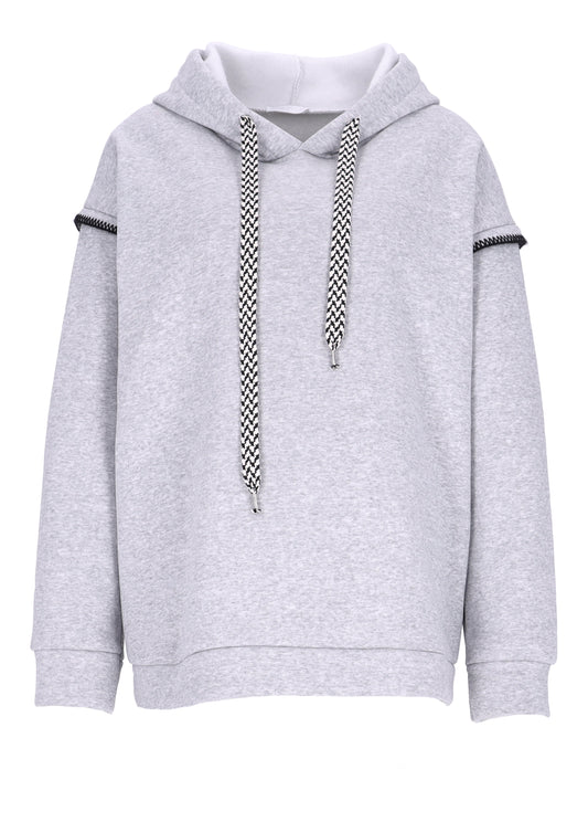 Hoodie Ziernähte