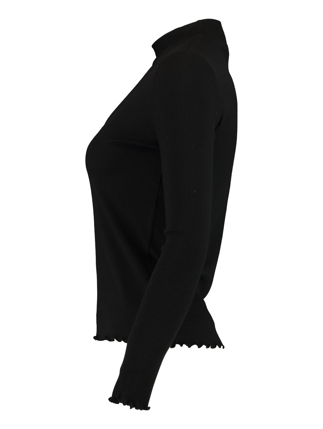 Hailys Langarmshirt Damen Gerippt