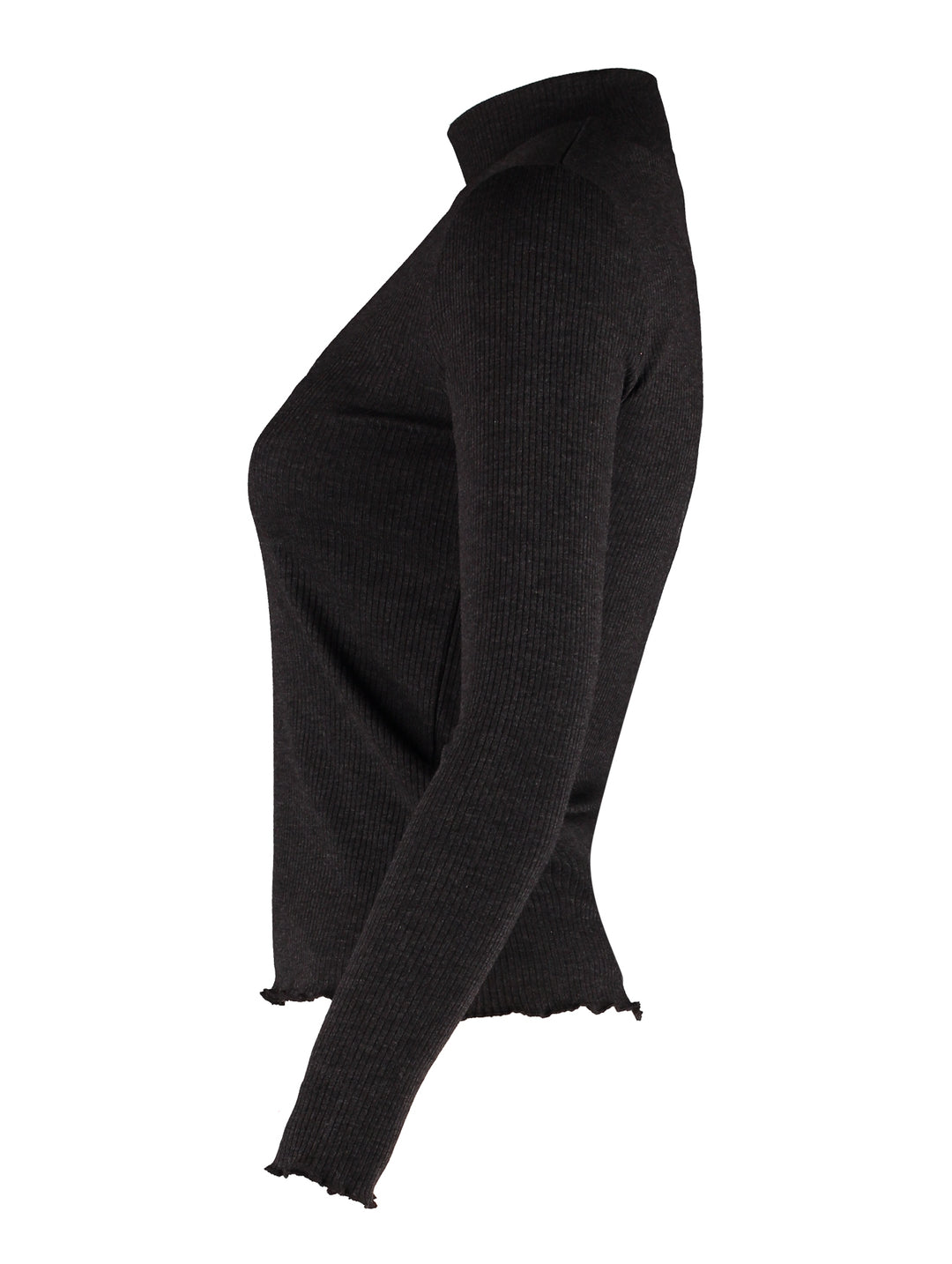 Hailys Langarmshirt Damen Gerippt