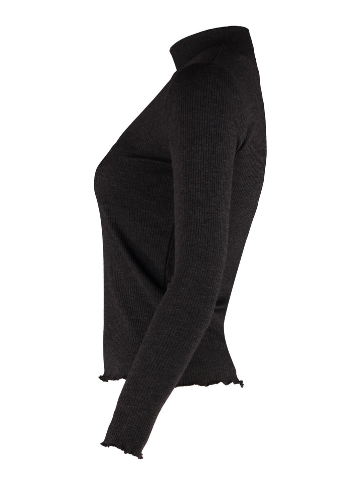 Hailys Langarmshirt Damen Gerippt