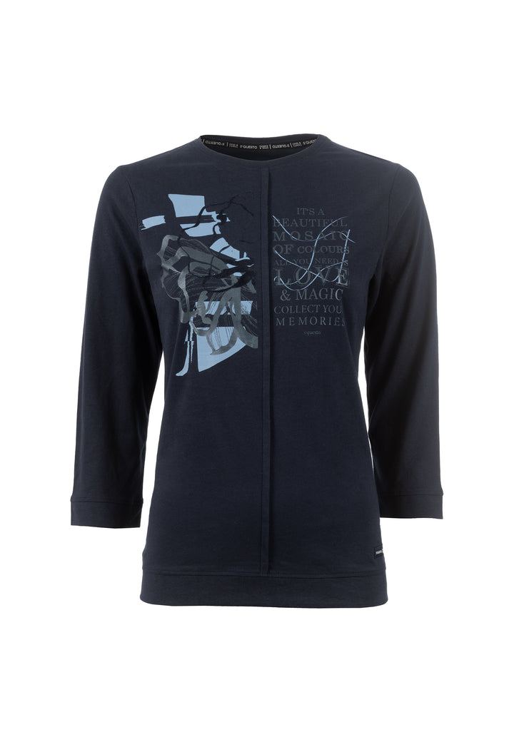 SOQUESTO Damen T-Shirt 3/4-Arm
