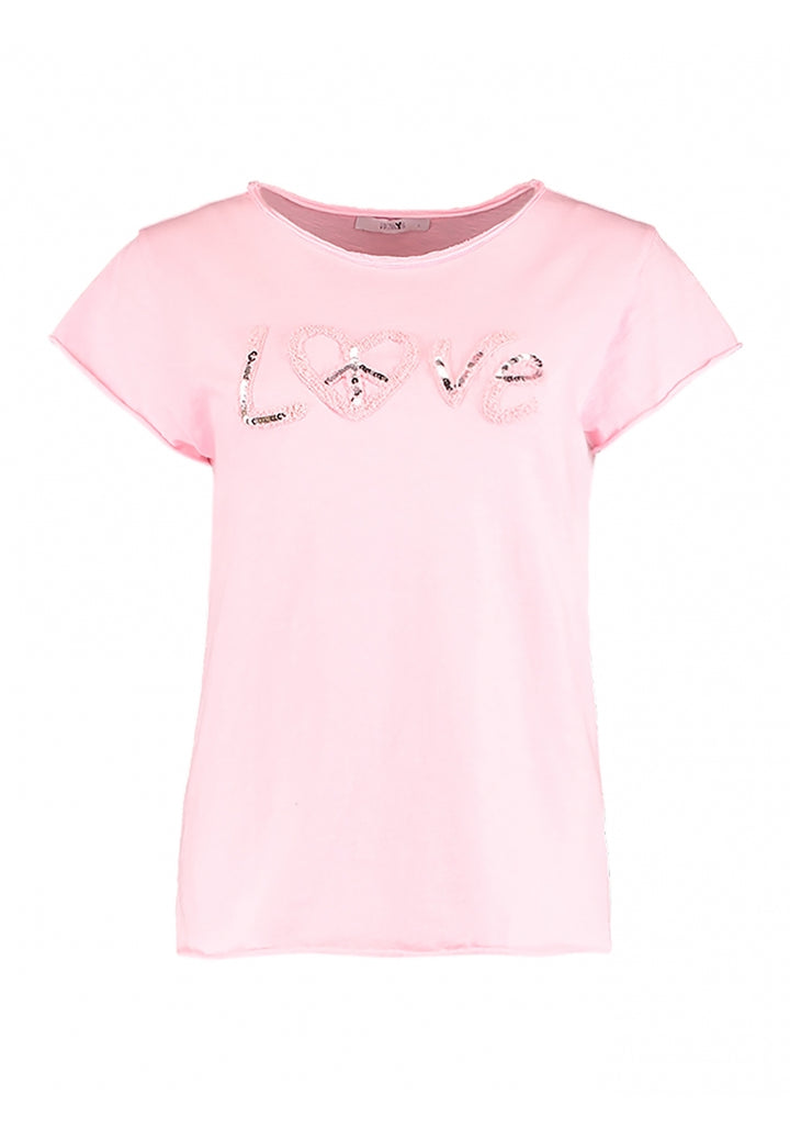 Hailys Damen T-Shirt rose pink