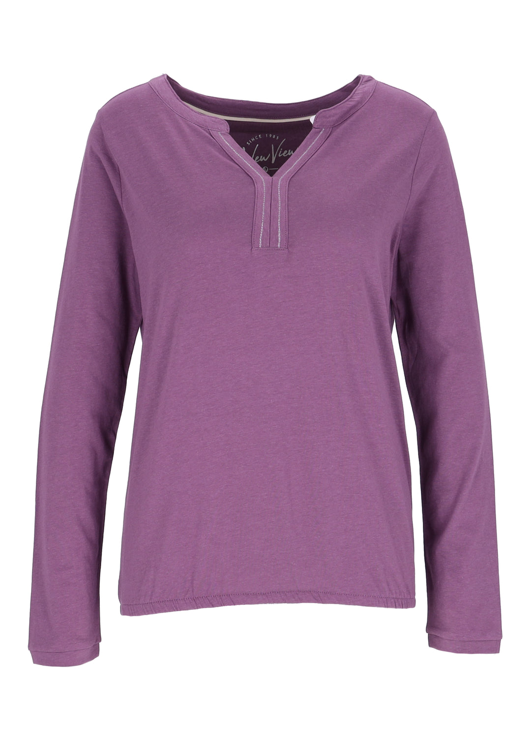 New View Damen Shirt smoke blue
