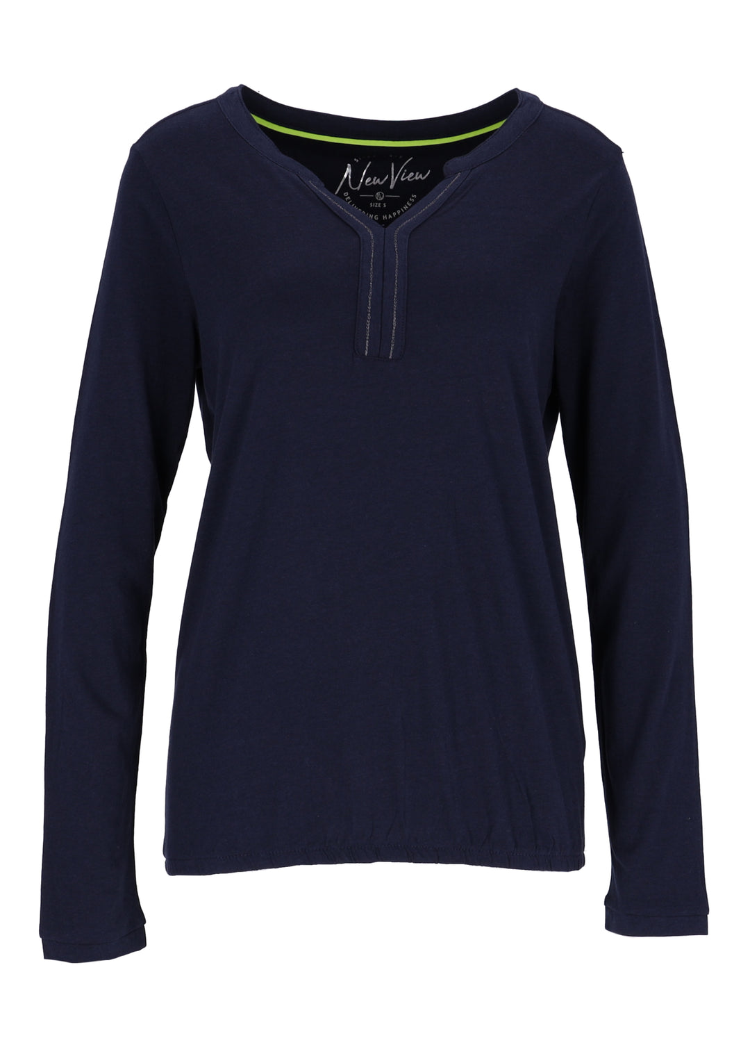 New View Damen Shirt smoke blue