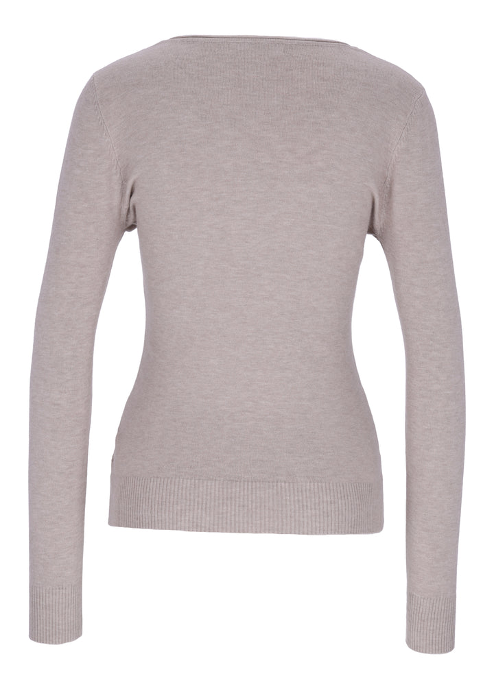 Strickpullover Damen V-Ausschnitt