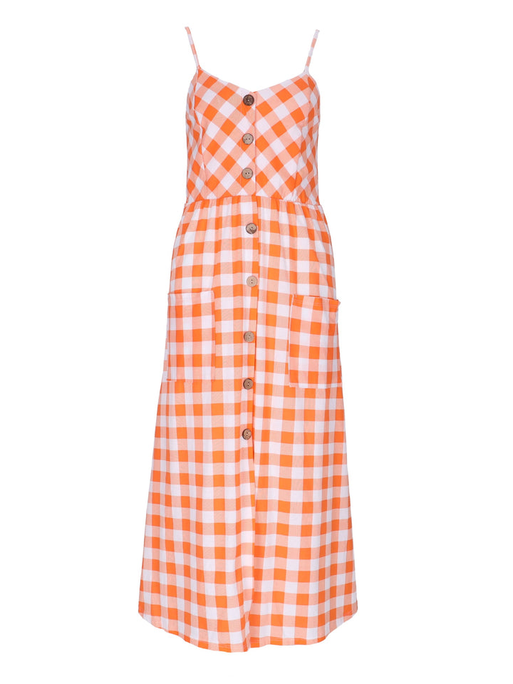 Trägerkleid mit Taschen