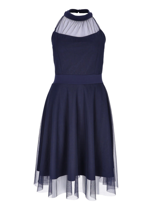 Kleid Chiffon Neckholder