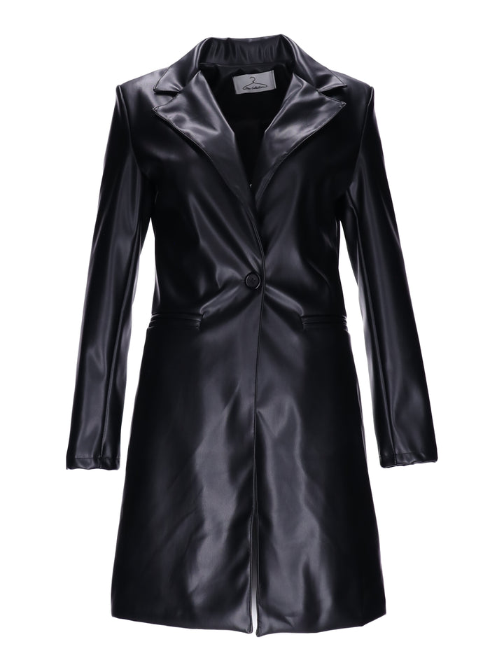 Damen Longblazer - Fakeleder