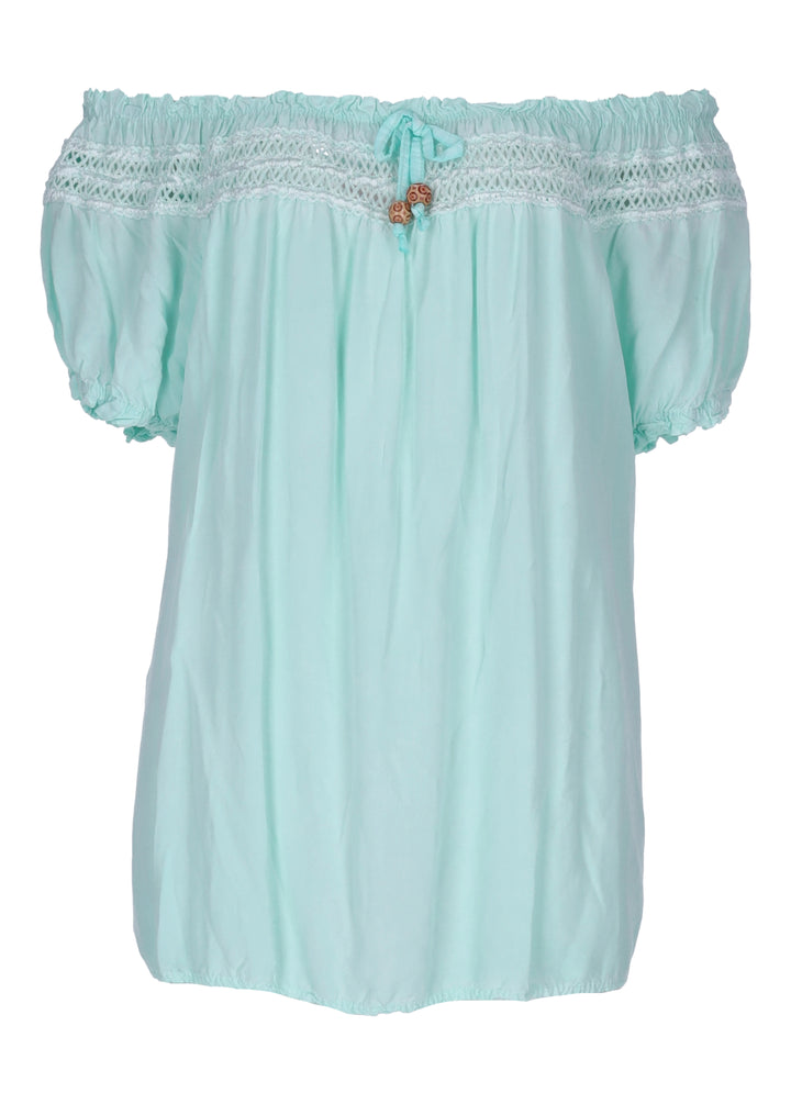 Splash of Color Carmen T-Shirt Damen
