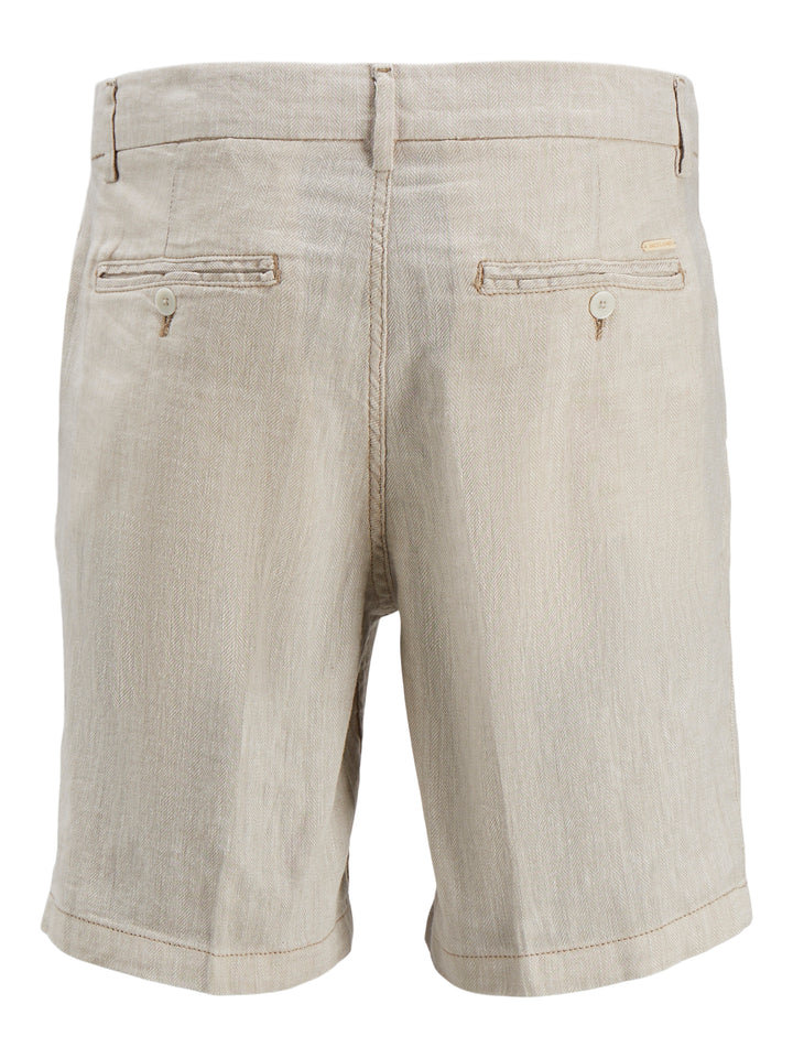 Herren Chino Short Leinen