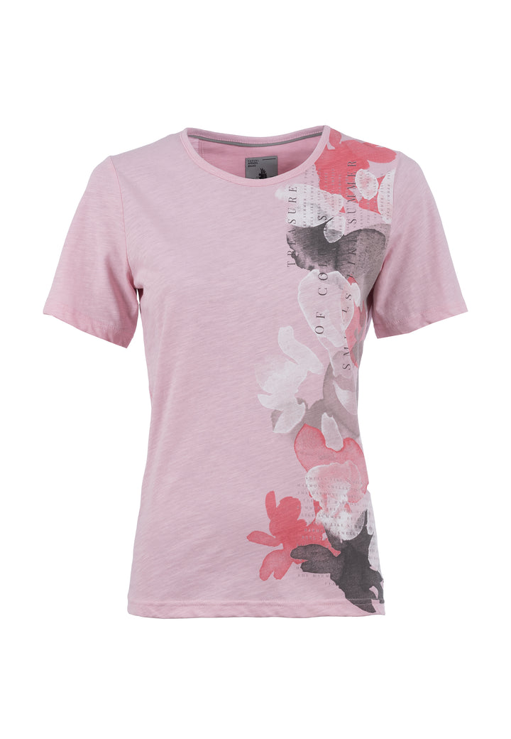 SOQUESTO Damen T-Shirt Baumwolle