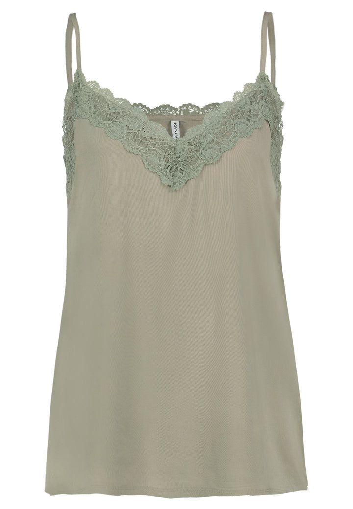 Authentic Style Top mit V-Ausschnitt
