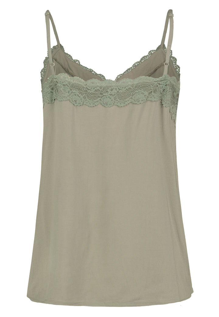 Authentic Style Top mit V-Ausschnitt
