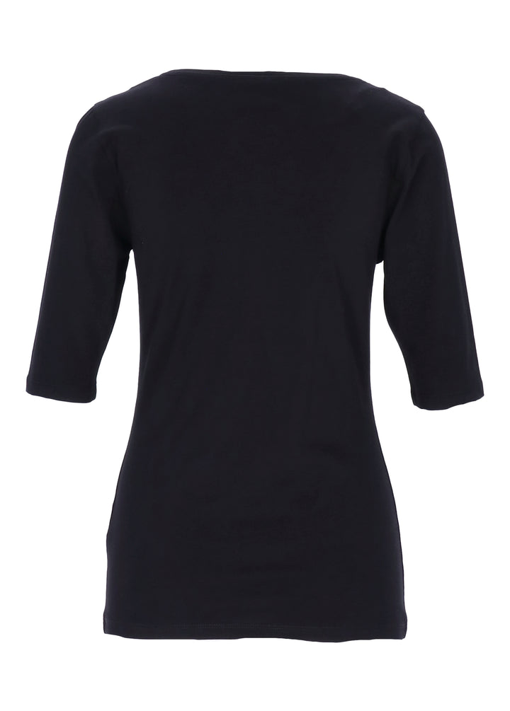 TARA M Damen T-Shirt Dreiviertel-Ärmel