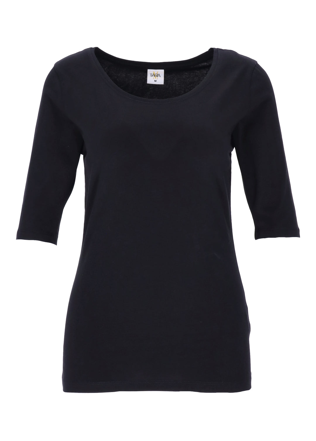 TARA M Damen T-Shirt Dreiviertel-Ärmel