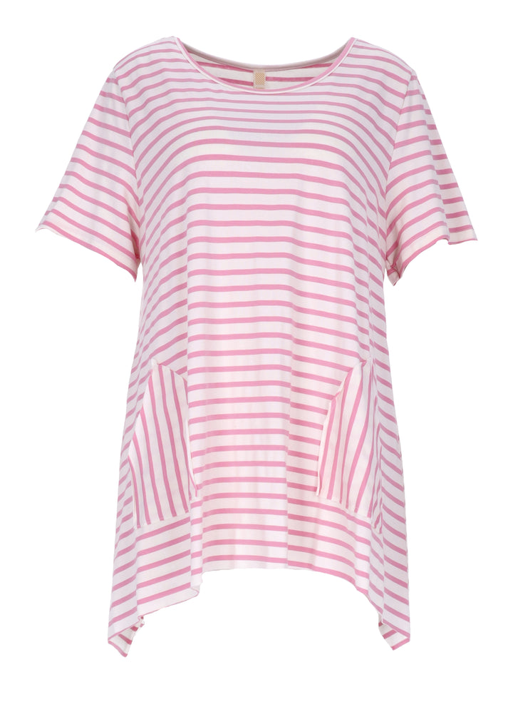 Splash of Color Longshirt gestreift