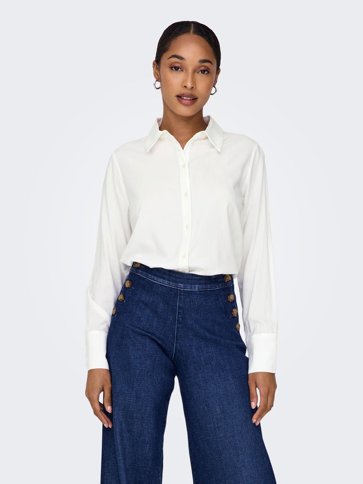 Damen ONLBERIT LIFE L/S SHIRT WVN