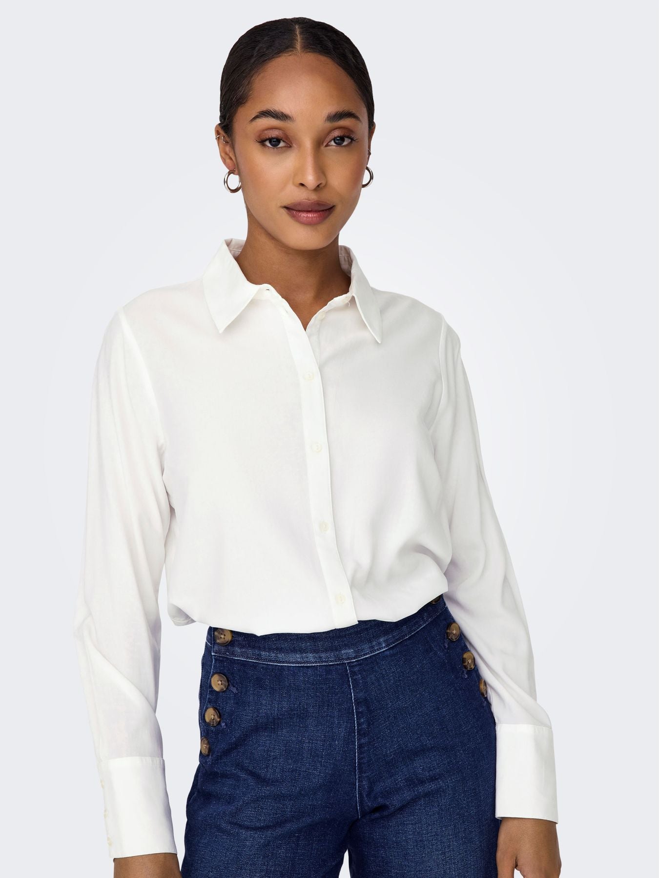 Damen ONLBERIT LIFE L/S SHIRT WVN
