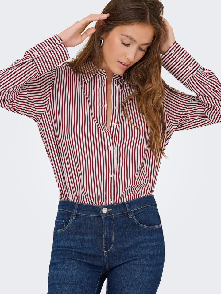 Damen ONLBERIT LIFE L/S SHIRT WVN