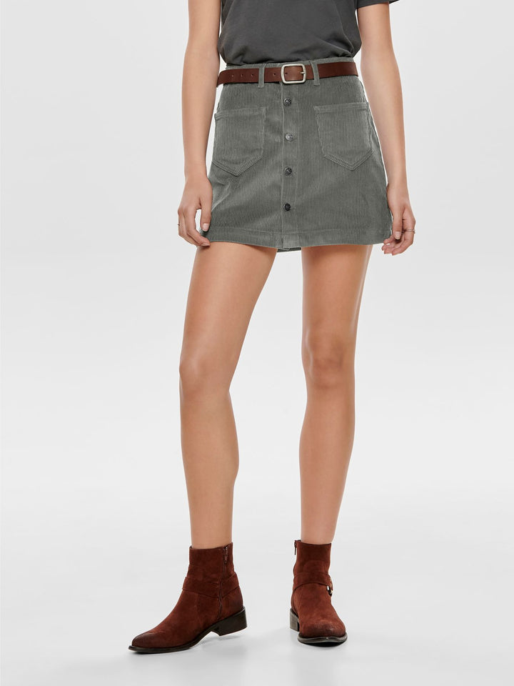 Damen ONLAMAZING GLOBAL HW CORD SKIRT PNT