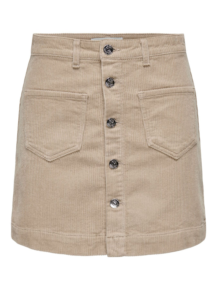 Damen ONLAMAZING GLOBAL HW CORD SKIRT PNT