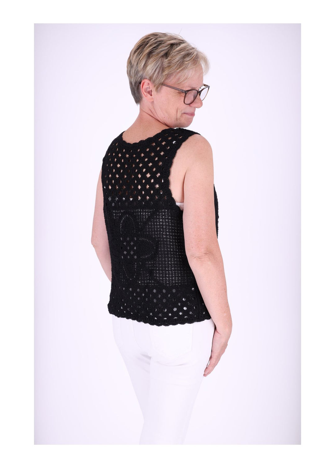 Häkelweste Damen