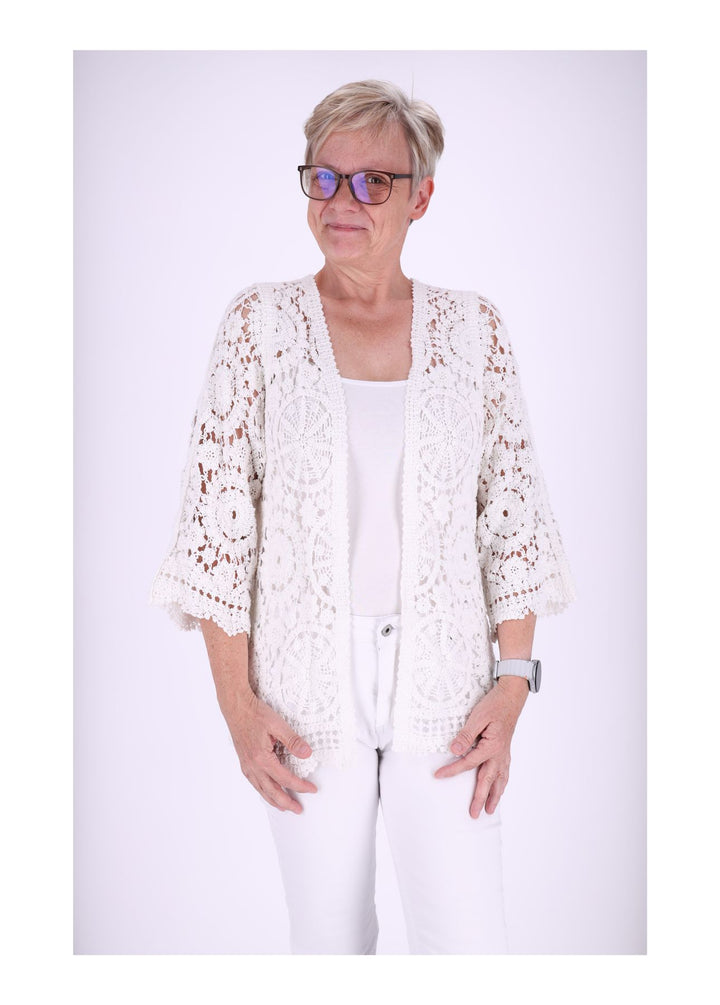 Häkeljacke Damen offen