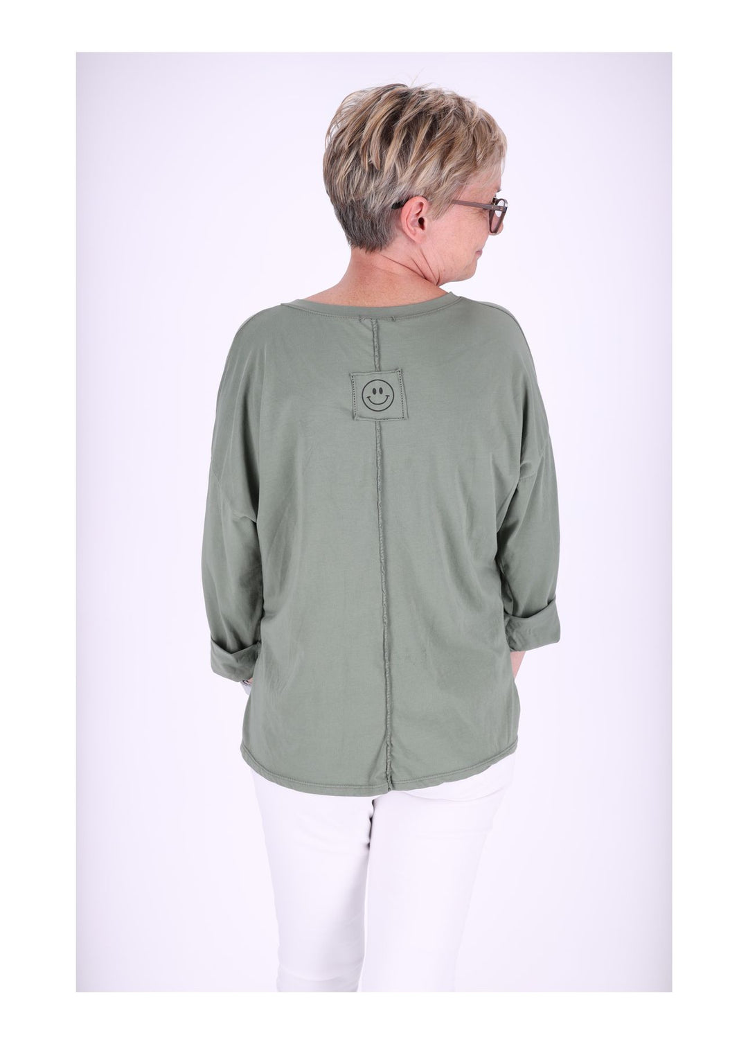 Damen Shirt mit Print - Splash of Color