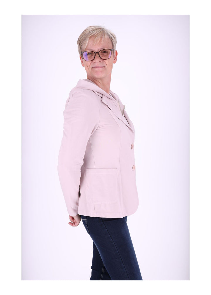 Sweat-Blazer Damen Kapuze