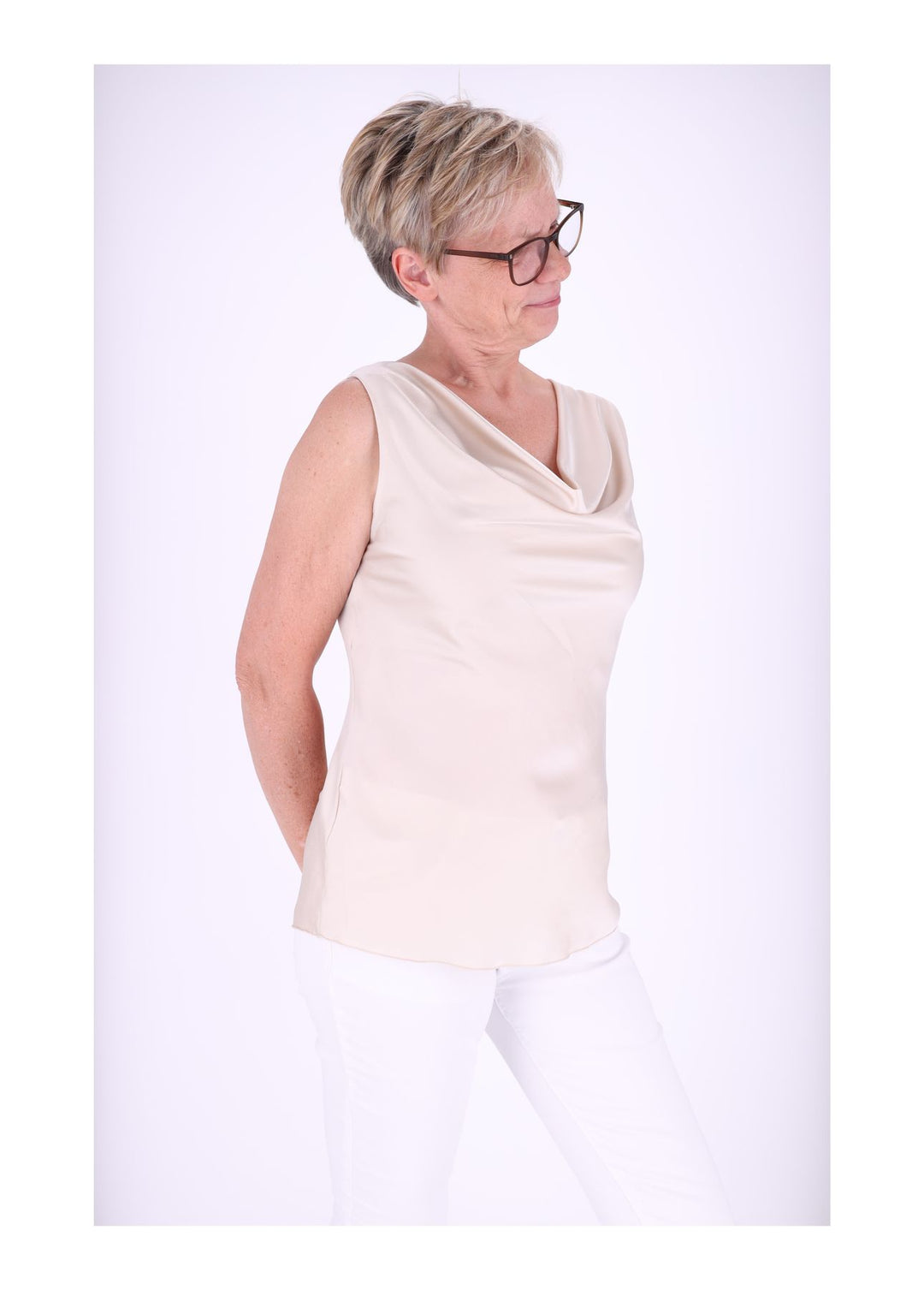 Splash of Color Damen Top Wasserfall