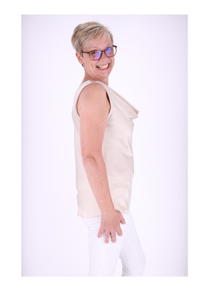 Splash of Color Damen Top Wasserfall
