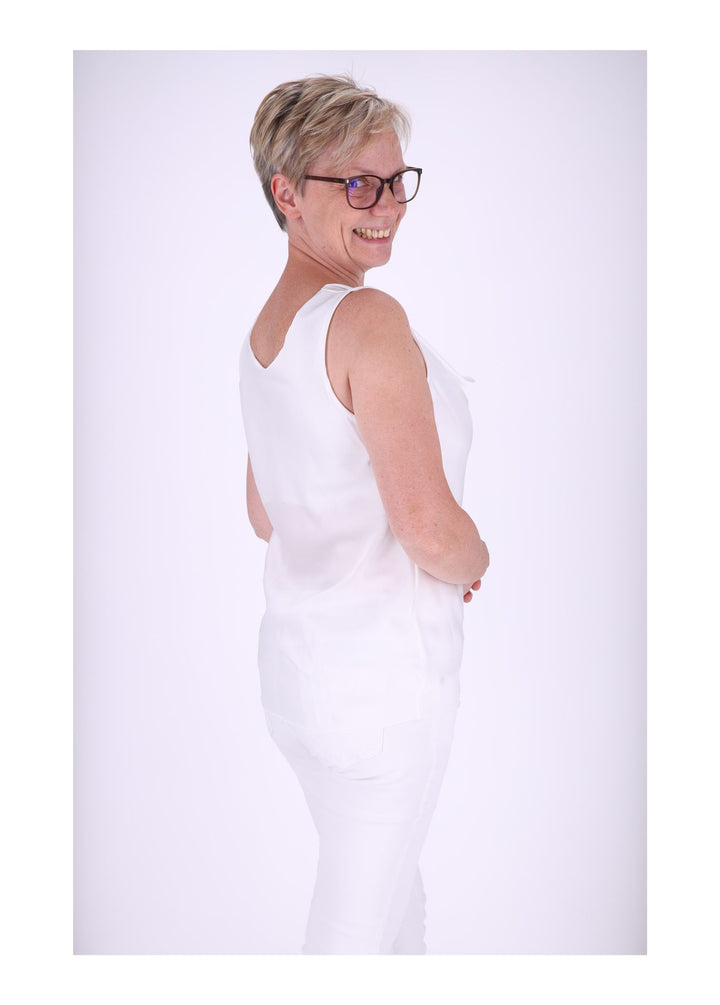 Splash of Color Damen Top Wasserfall