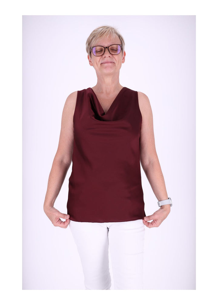 Splash of Color Damen Top Wasserfall