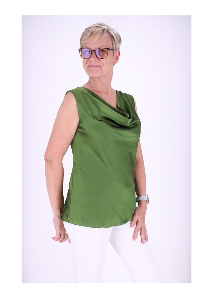 Splash of Color Damen Top Wasserfall