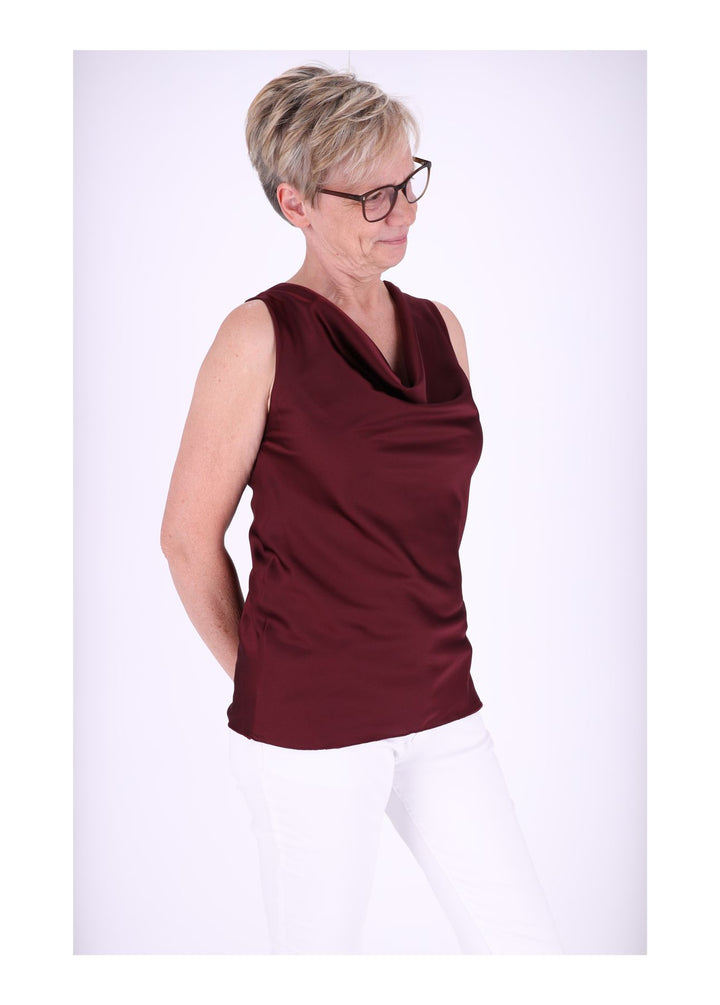 Splash of Color Damen Top Wasserfall