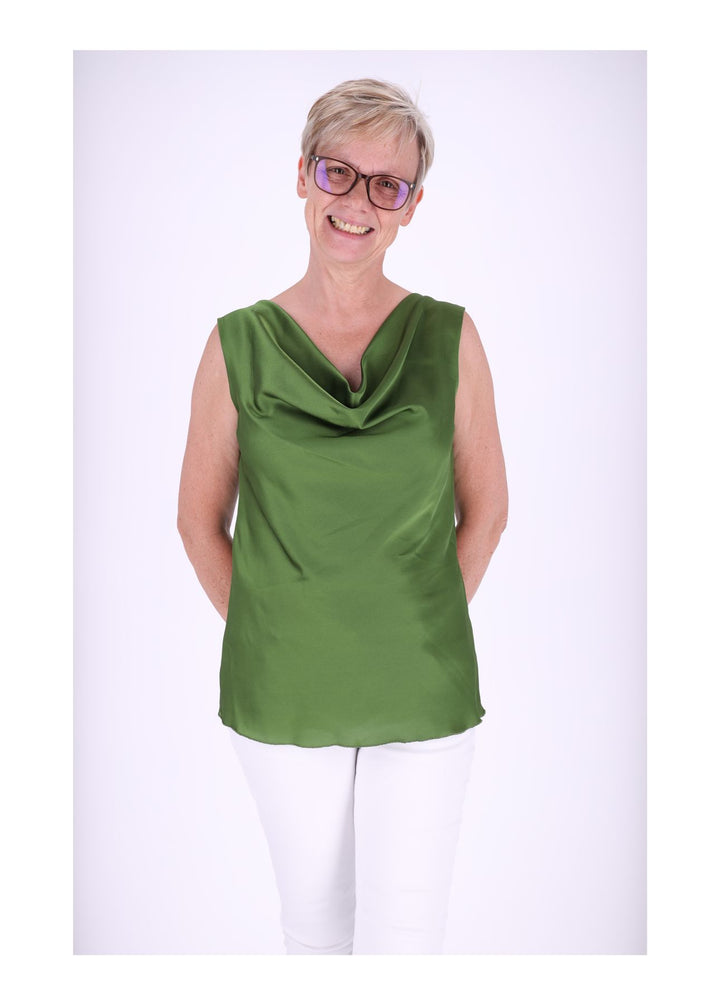 Splash of Color Damen Top Wasserfall