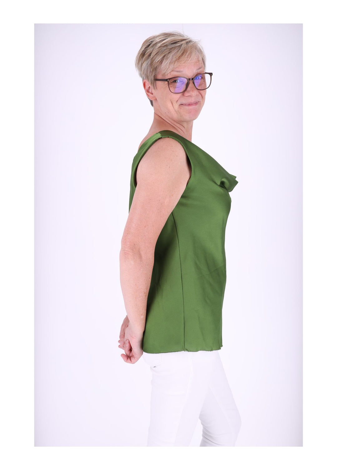 Splash of Color Damen Top Wasserfall