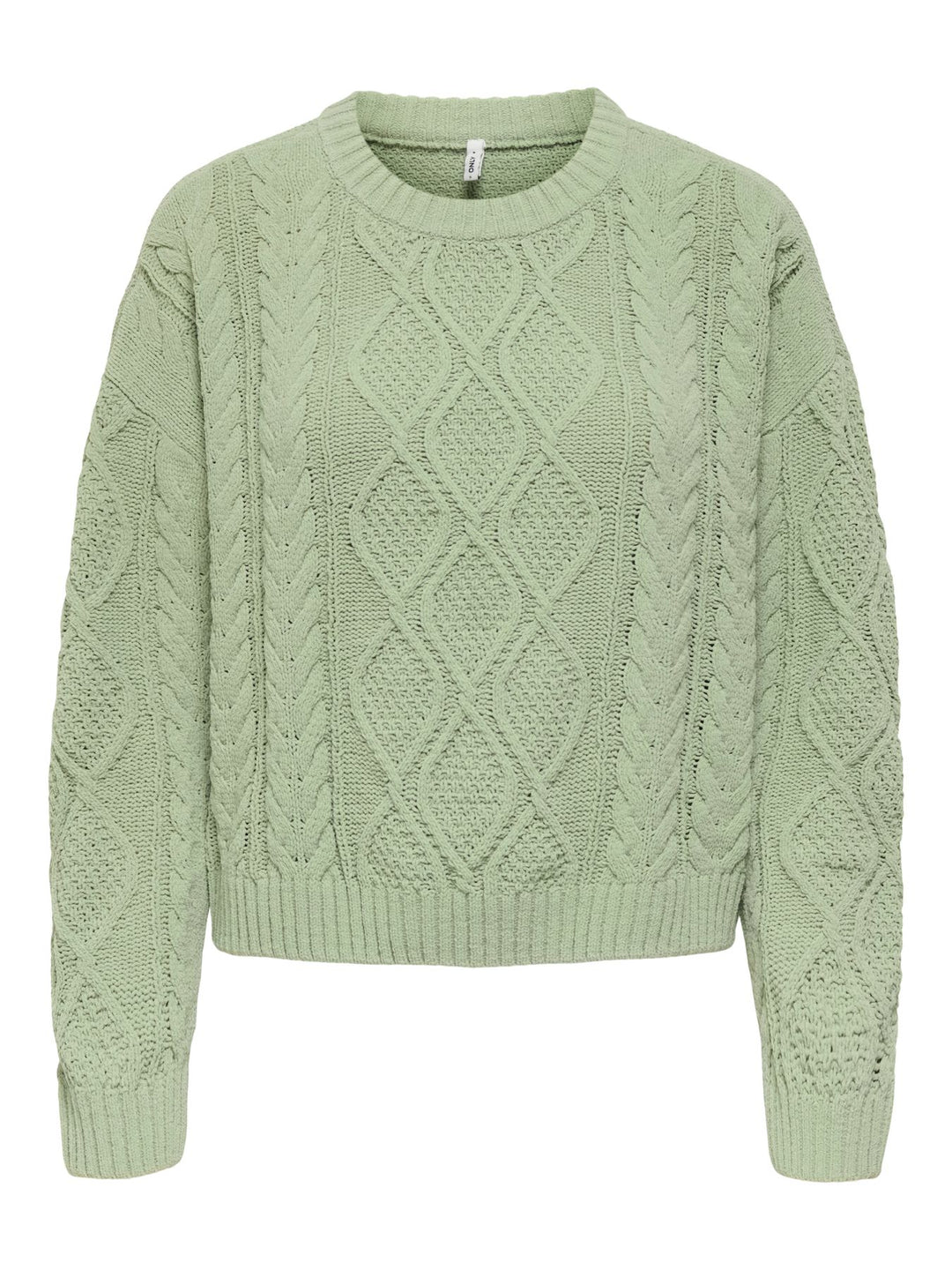 ONLELLY LIFE LS CABLE O-NECK CC KNT