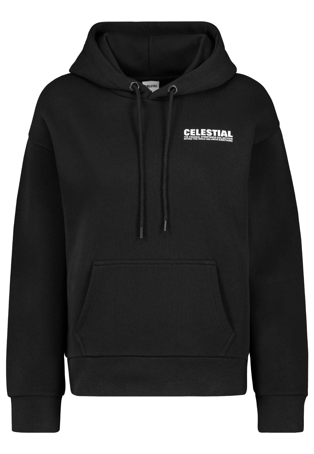 DOB Sweat, langarm, Kapuze mit Abnä
