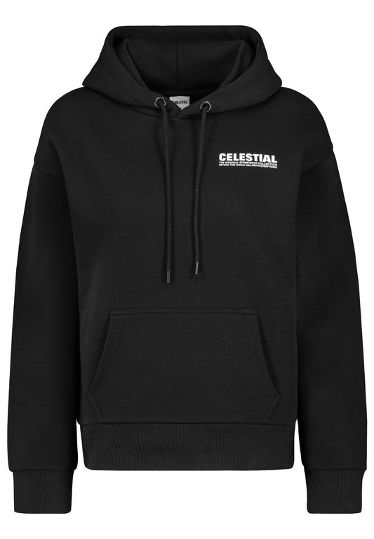 DOB Sweat, langarm, Kapuze mit Abnä