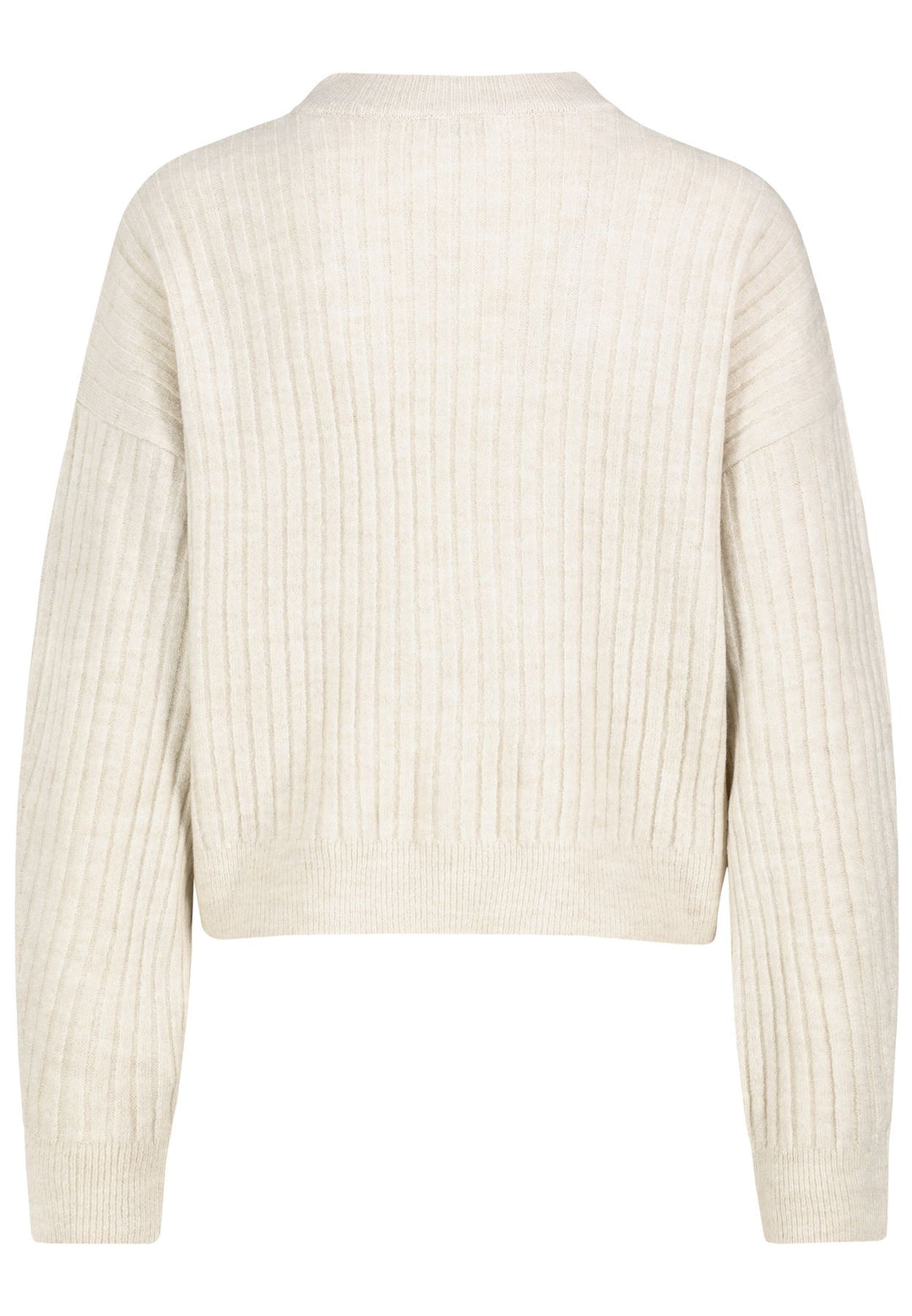 DOB Strick Pullover 4x3 Rippe, Rund