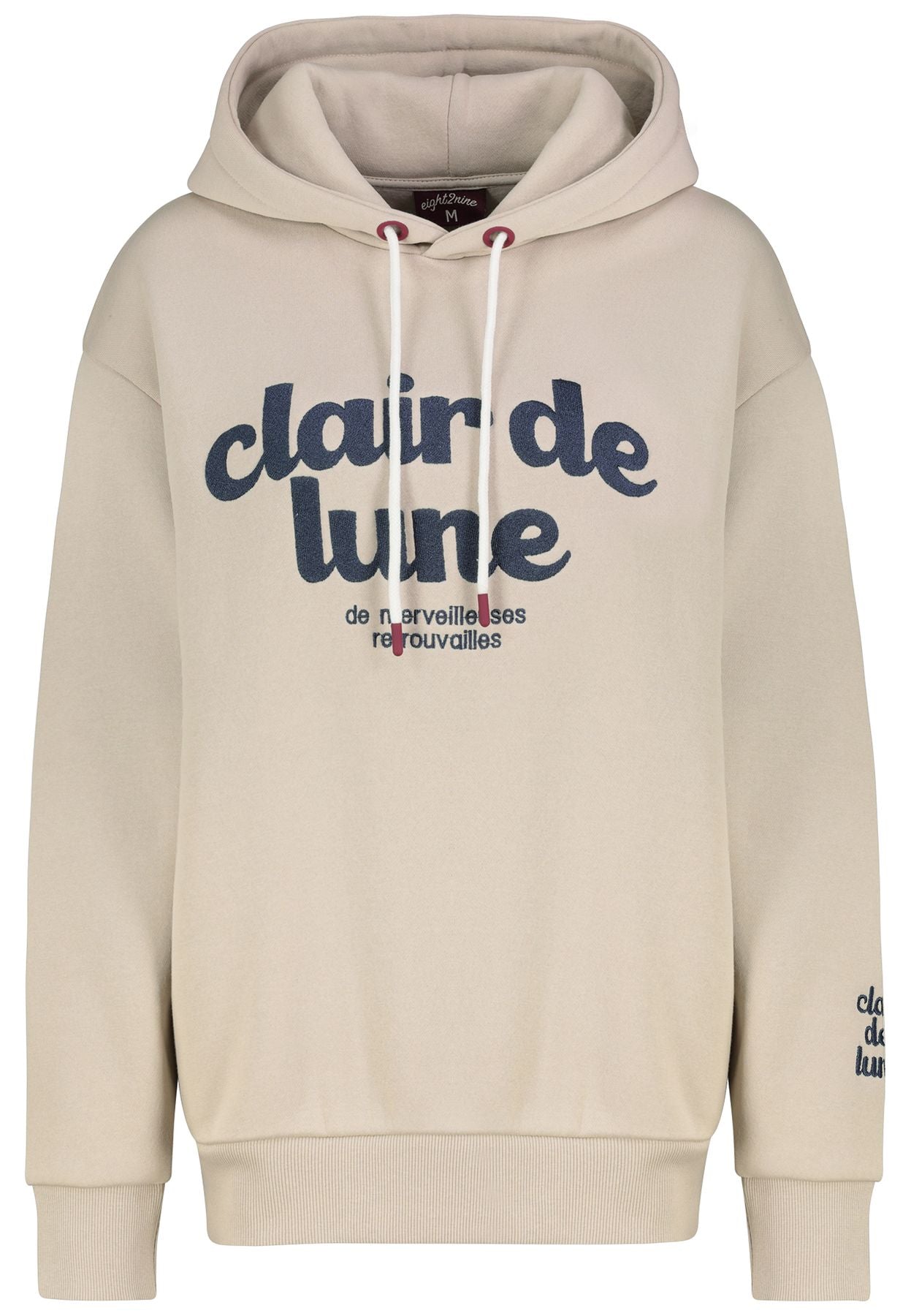 DOB Sweat, langarm, Kapuze mit Dart