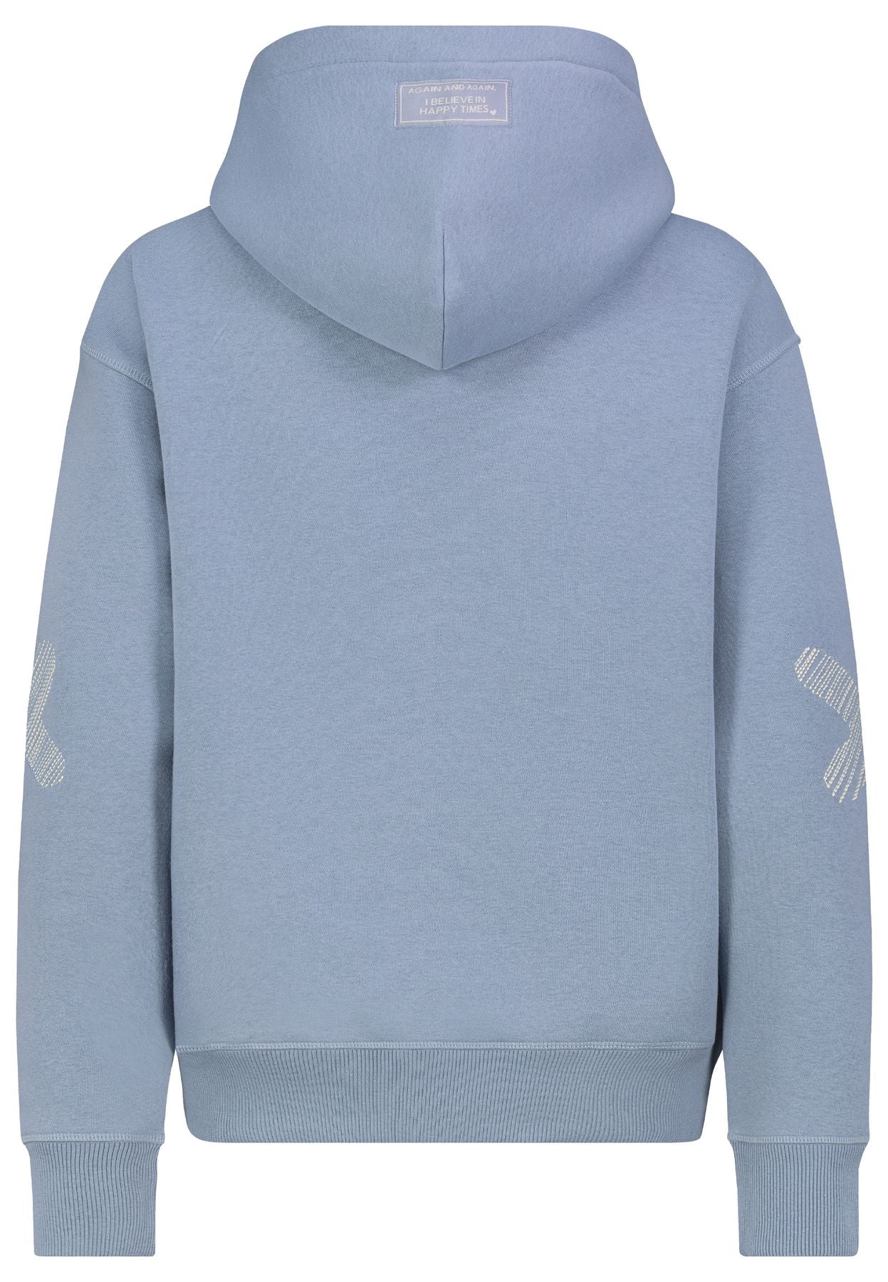 DOB Sweat, langarm, Kapuze mit Abnä